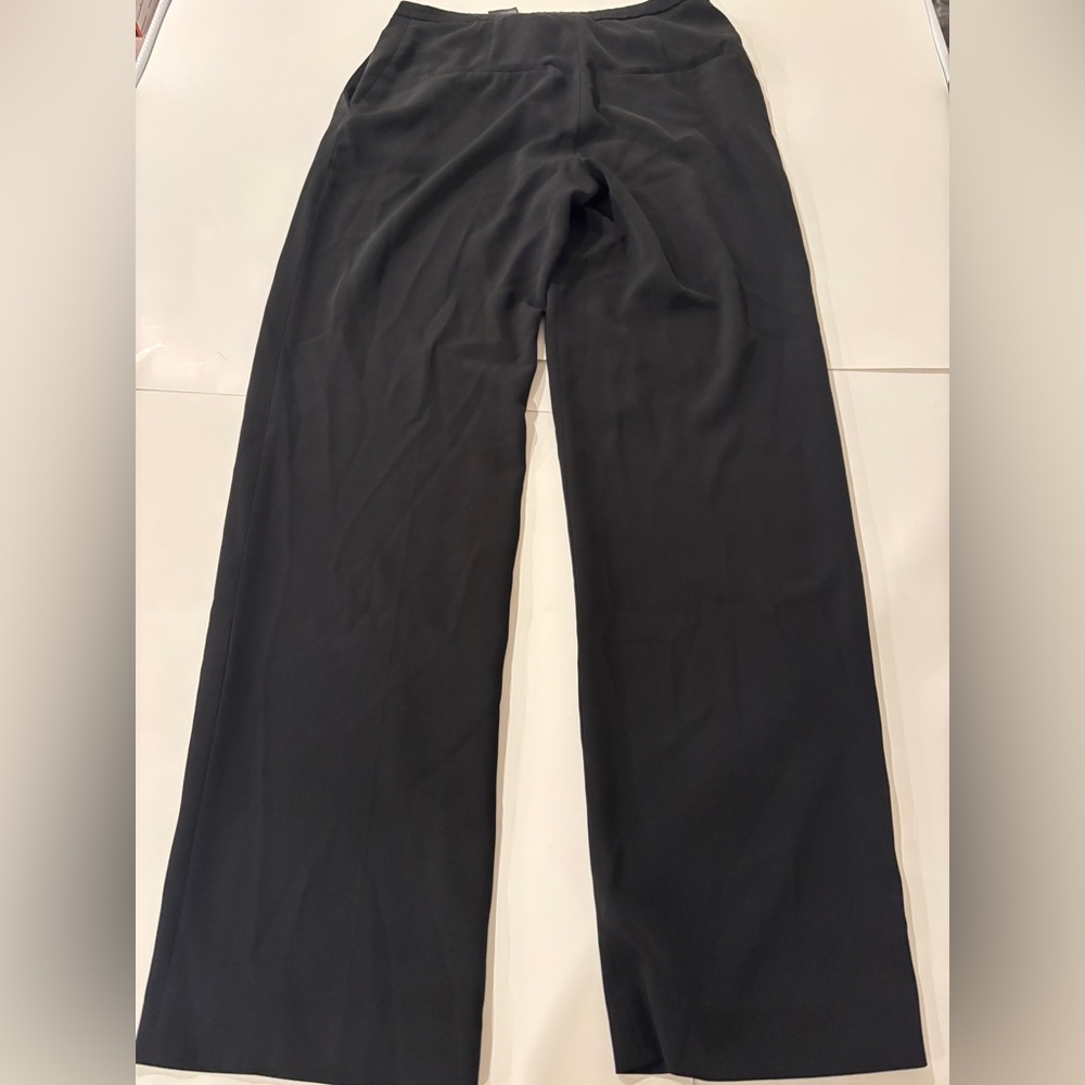 Black Wide-Leg Trousers